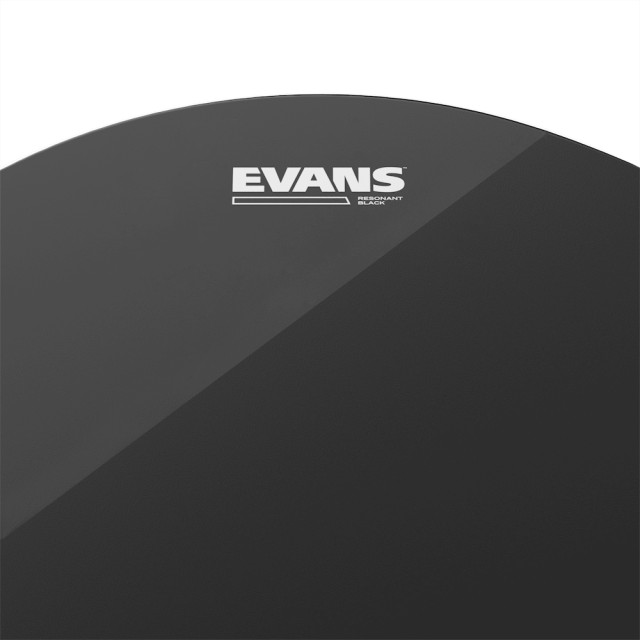 EVANS 10" RESONANT BLACK