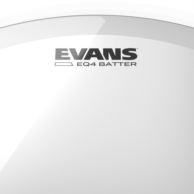 EVANS 24" EQ4 CLEAR Bass
