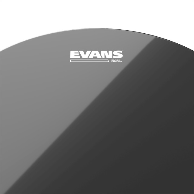 EVANS BLACK CHROME Rock Tom Pack (10", 12", 16")