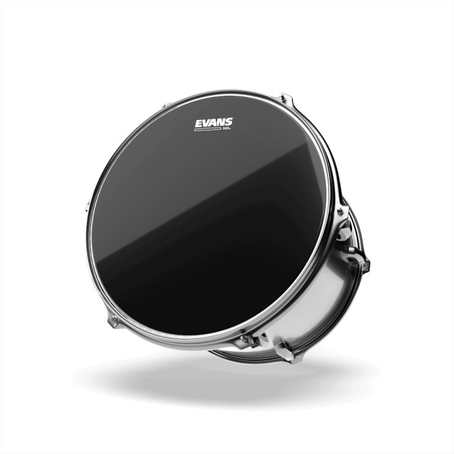 EVANS BLACK CHROME Standard Tom Pack (12", 13", 16")