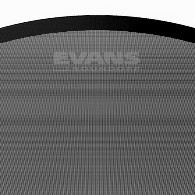 EVANS 22" SOUNDOFF Mesh Bass