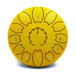 FZONE STD10I13N Gold STEEL TONGUE DRUM