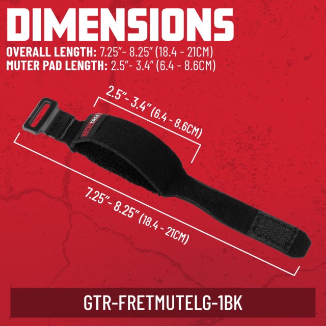 Gator GTR-FRETMUTELG-1BK