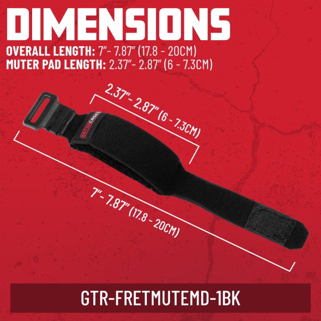 Gator GTR-FRETMUTEMD-1BK