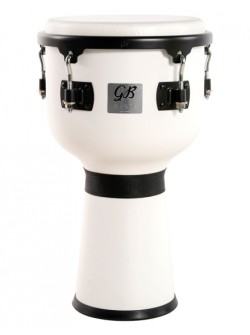 GON BOPS 10" Fiesta Djembe (White Magic)