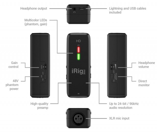 �������� ����� IK Multimedia iRig Pre HD