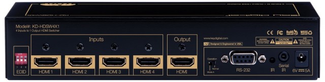Key Digital KD-HDSW4x1