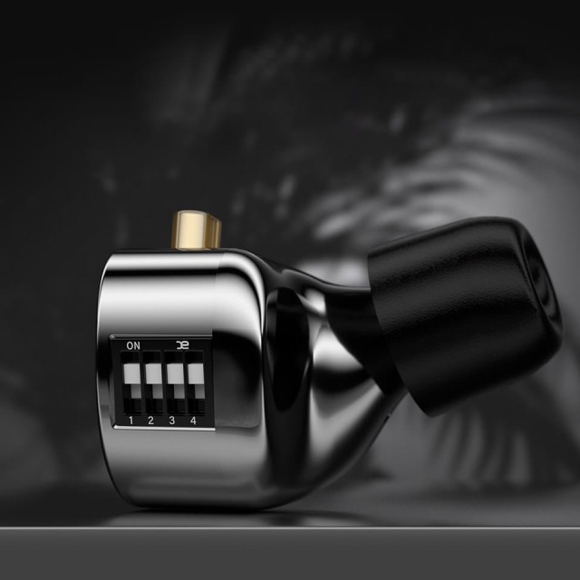 KZ Audio D-FI WITH SWITCH GRAY NO MIC