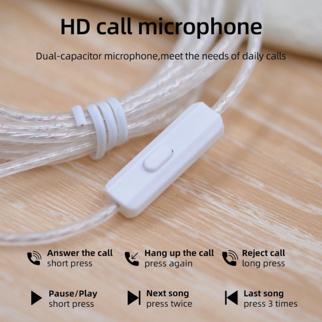 KZ Audio Standard SILVER Cable C MIC