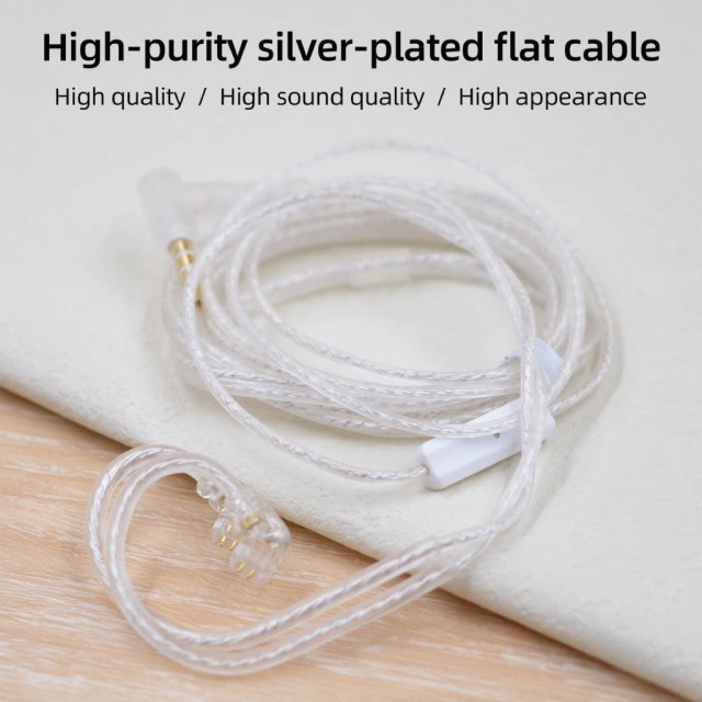 KZ Audio Standard SILVER Cable C MIC