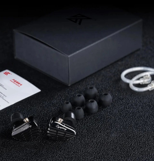 KZ Audio Symphony BLACK NO MIC