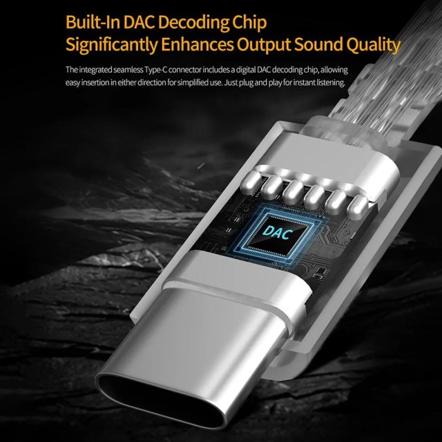 KZ Audio USB TYPE C CABLE (47-34) NO MIC