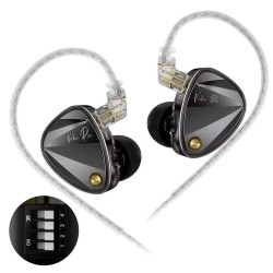 KZ Audio VADER PRO BLACK BASS Tuning Edition NO MIC