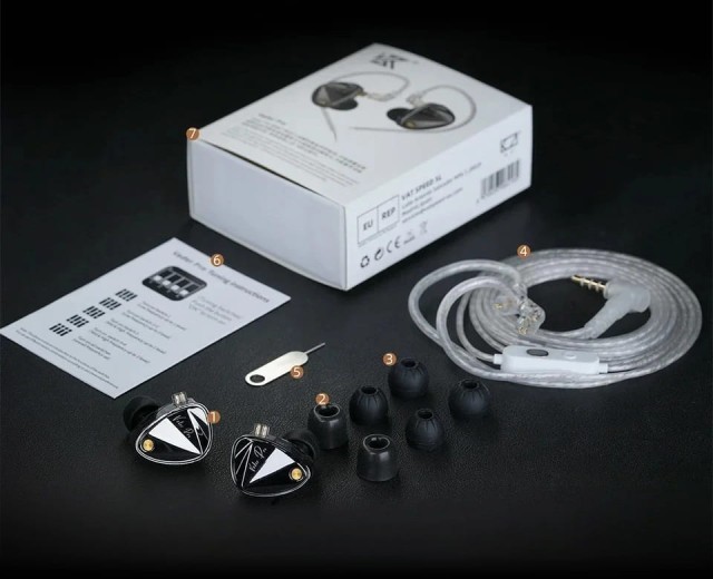 KZ Audio VADER PRO BLACK BASS Tuning Edition NO MIC