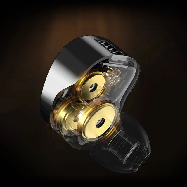 KZ Audio VADER PRO BLACK BASS Tuning Edition NO MIC