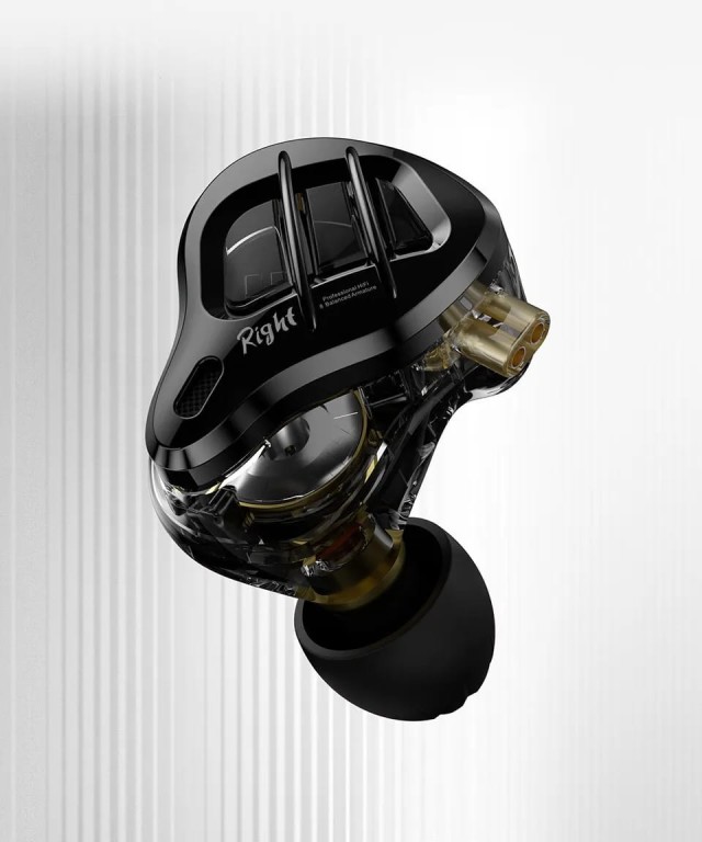 KZ Audio ZAR BLACK NO MIC