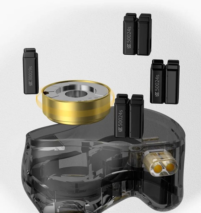 KZ Audio ZAR BLACK NO MIC