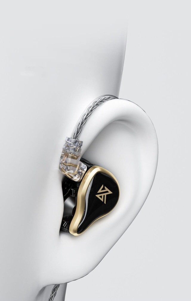 KZ Audio ZAS BLACK NO MIC