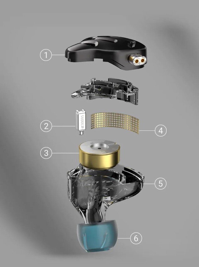 KZ Audio ZNA BLACK NO MIC
