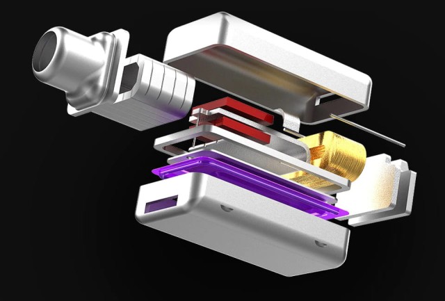 KZ Audio ZST X PURPLE MIC