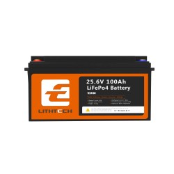 LITHTECH TE24100B 25,6V 100Ah Bluetooth
