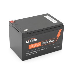 Li-TIME LiFePO4 12.8V 12Ah
