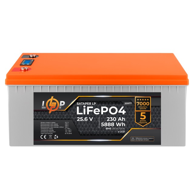 �������� ���������� + UPS LogicPower ��� + ���� (LiFePO4) ������� (UPS W5000+ ��� LiFePO4 5888W)
