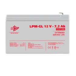 LogicPower LPM-GL 12V - 7.2 Ah