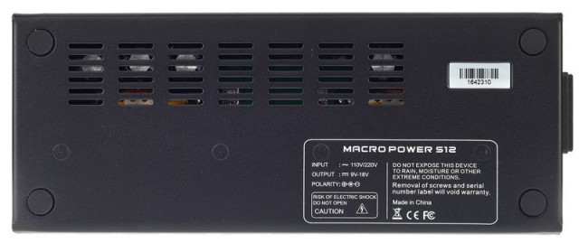 ������� �������� MOOER MACRO POWER S12