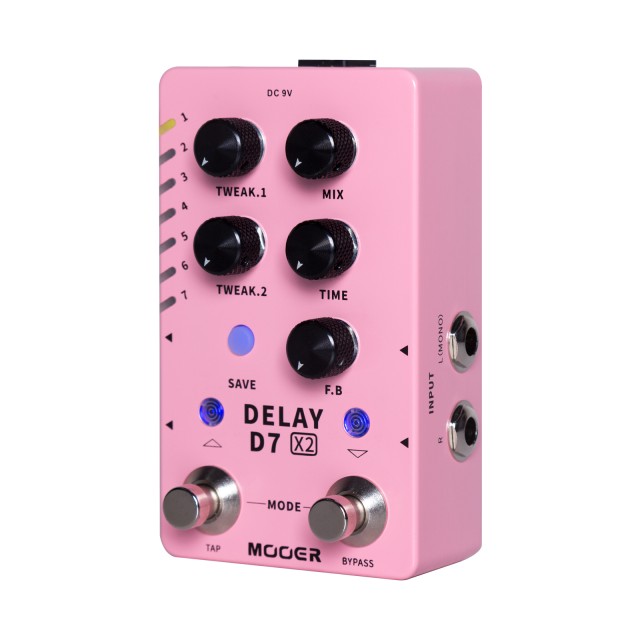 ������ ������ MOOER D7 X2 Delay