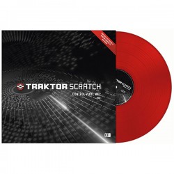 Native Instruments TRAKTOR SCRATCH CONTROL VINYL MK2 Red