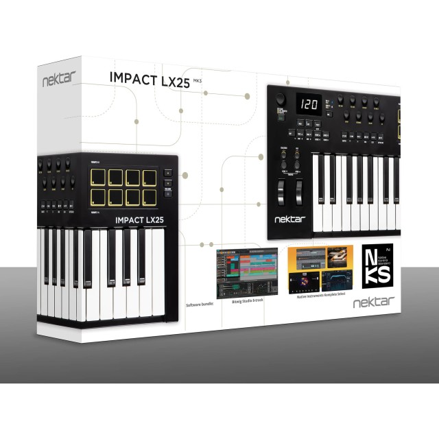 MIDI-��������� Nektar Impact LX25 mk3