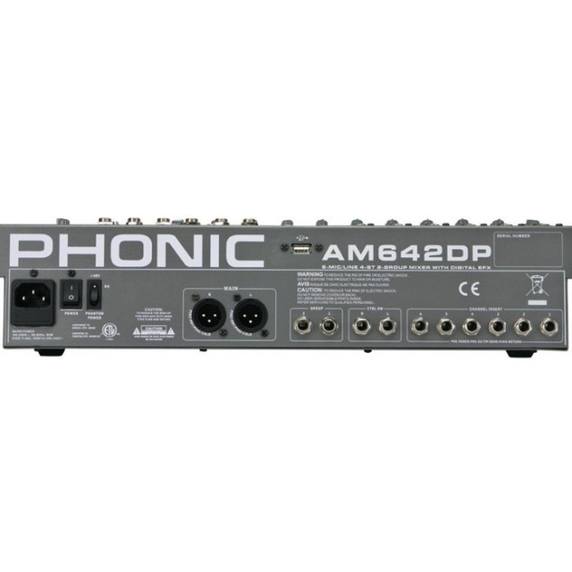 Phonic AM 642DP