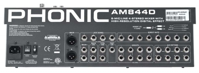 Phonic AM 844D USB