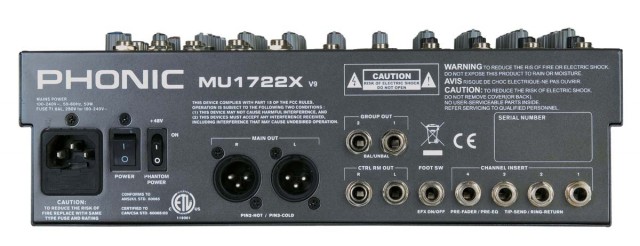 Phonic MU 1722X