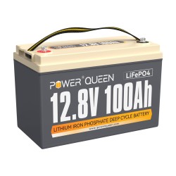 Power Queen 12.8V 100Ah H190, 1280Wh, BMS 100A, 329*172*214��