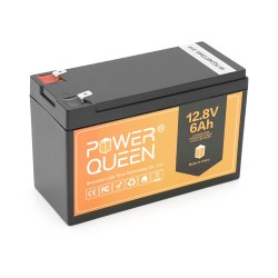 Power Queen 12.8V 6�� 76Wh,BMS 6A F2, 151*65*94mm