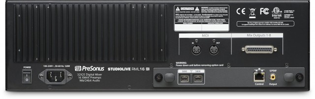 PreSonus StudioLive RML16AI