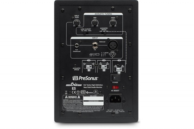 ��������� ������� Presonus Eris E5