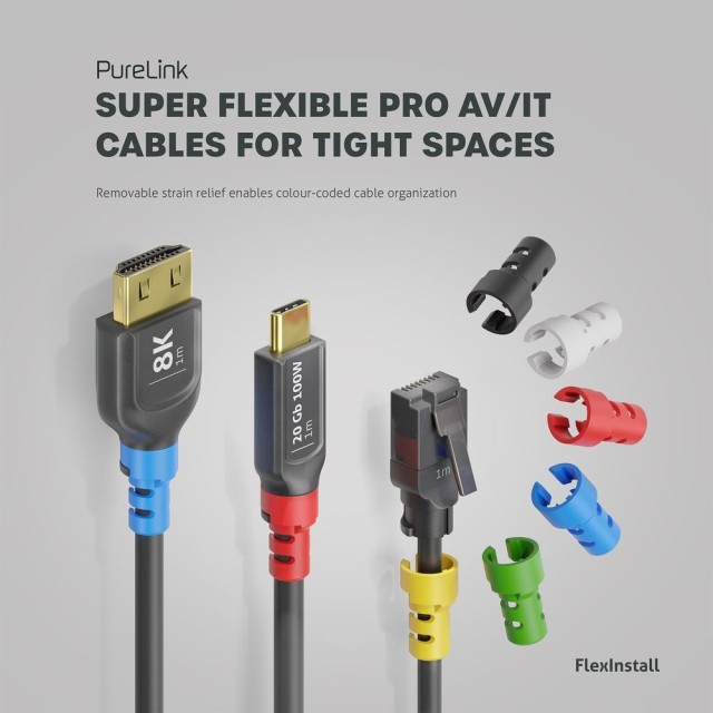 HDMI-������ PureLink FI-H150-075 AOC Fiber Optic Cable black 7,5m