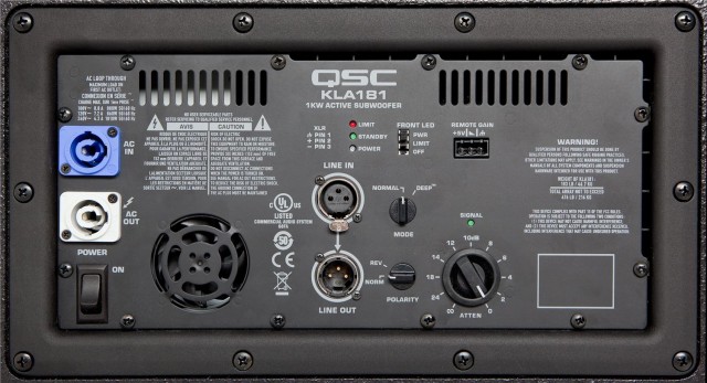 QSC KLA181 black