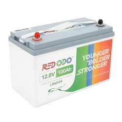 Redodo LiFePO4 12V 100Ah Self-heating
