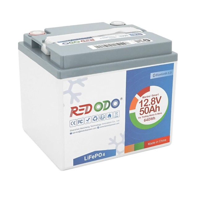 ���������� Redodo LiFePO4 12V 50Ah Bluetooth Trolling Motors