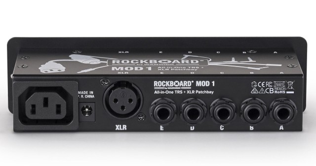 ��������� ROCKBOARD MOD 1 V2  All-in-One TRS/XLR, IEC/Barrel Patchbay