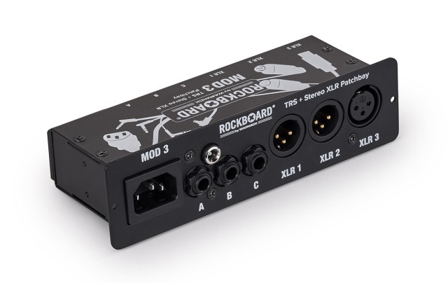 ��������� ROCKBOARD MOD 3 V2 All-in-One TRS / XLR Patchbay for Vocalists and Acoustic Players