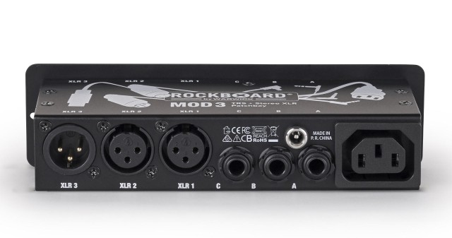 ��������� ROCKBOARD MOD 3 V2 All-in-One TRS / XLR Patchbay for Vocalists and Acoustic Players