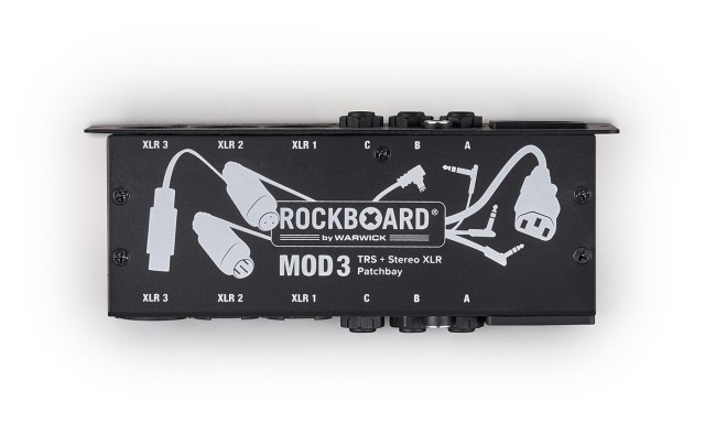 ��������� ROCKBOARD MOD 3 V2 All-in-One TRS / XLR Patchbay for Vocalists and Acoustic Players