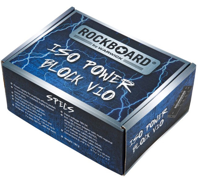 ��������� ROCKBOARD RBO POW BLO ISO 10V2 Power Block V10 Multi Power Supply, Multi regional