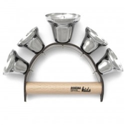 Rohema Leather Handbell 4+1 open bells