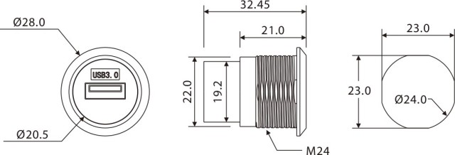 Roxtone RAU3D24-B